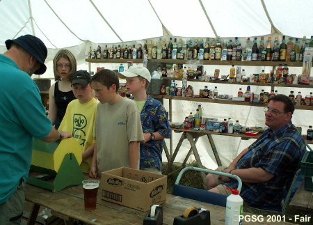 Scout's Tombola Stall
